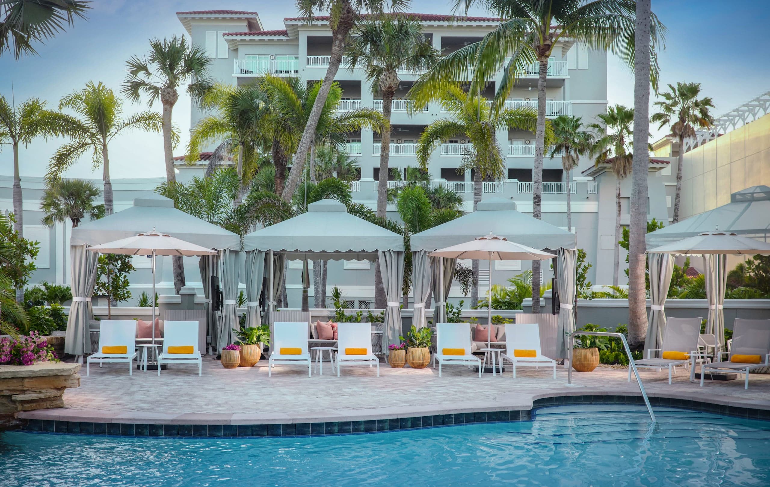 Pools & Cabanas at LaPlaya
