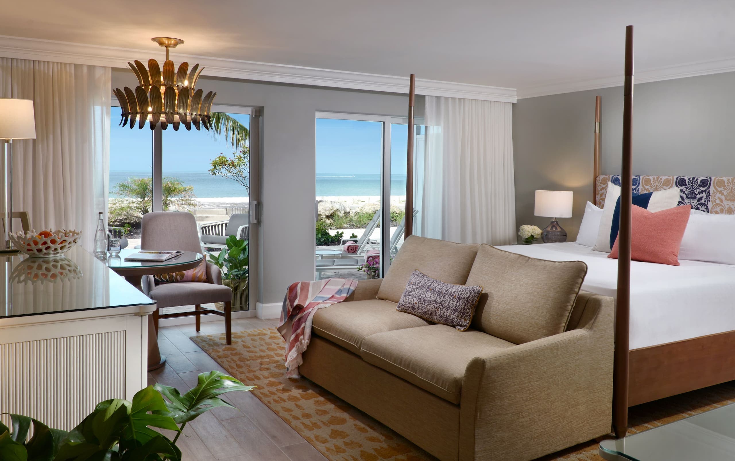 A room with a king bed at LaPlaya