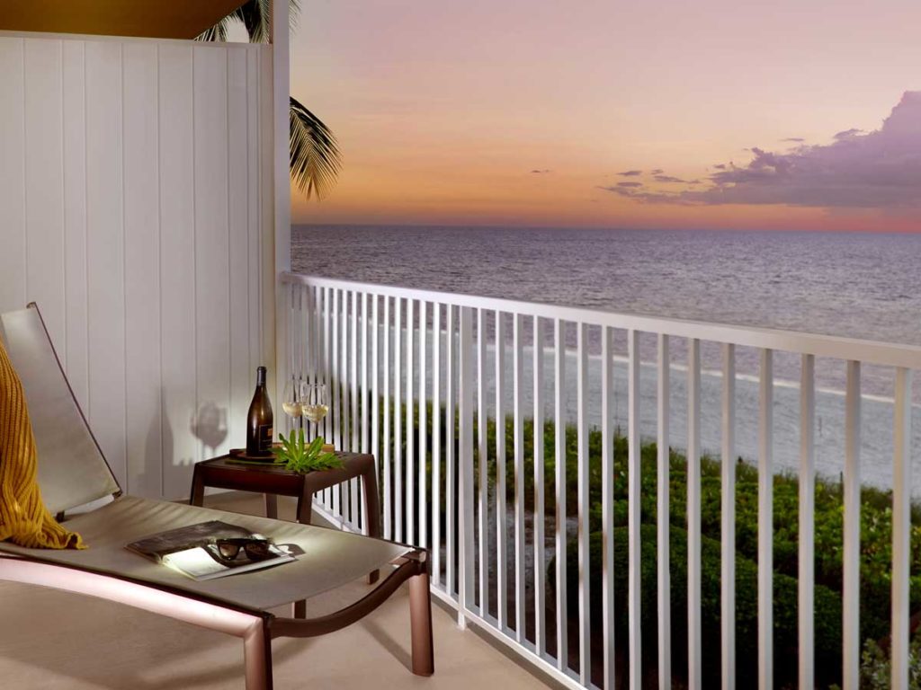 La Playa Beach view from room terrace