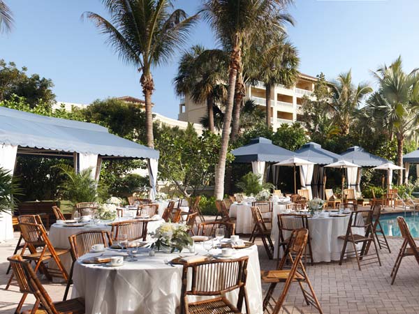 Pool cabana at La Playa Beach and Golf Resort