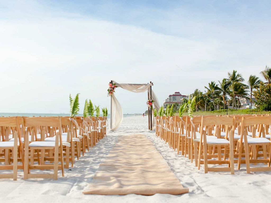 Naples Fl Beach Weddings Laplaya Beach Golf Resort