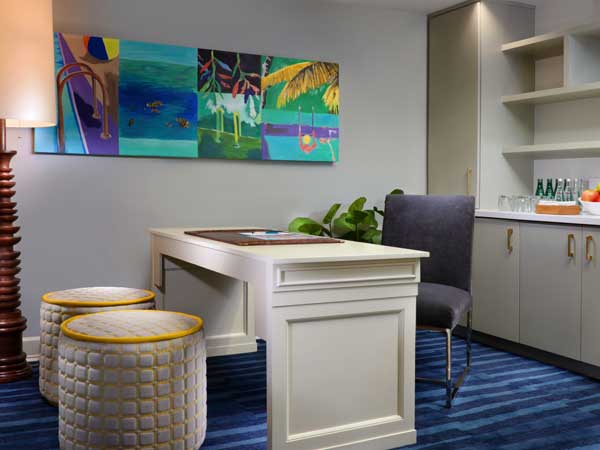 Cypress cove working space.