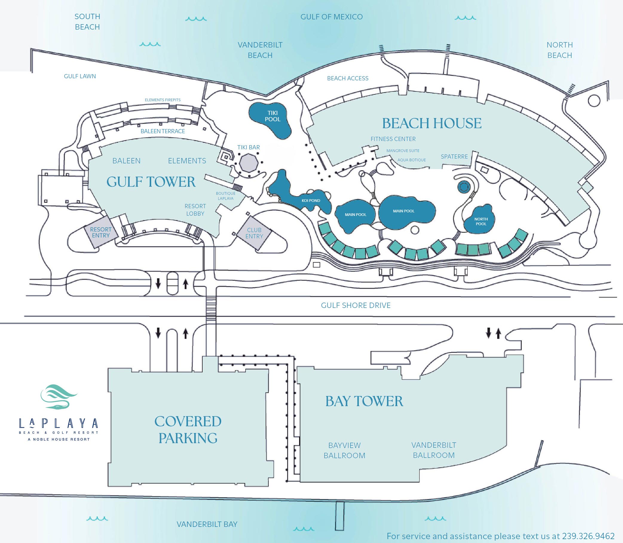 Laplaya Property Map.