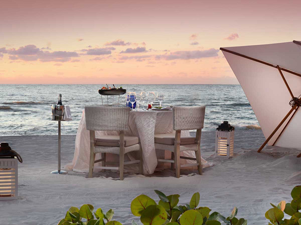 Fine Dining On The Beach