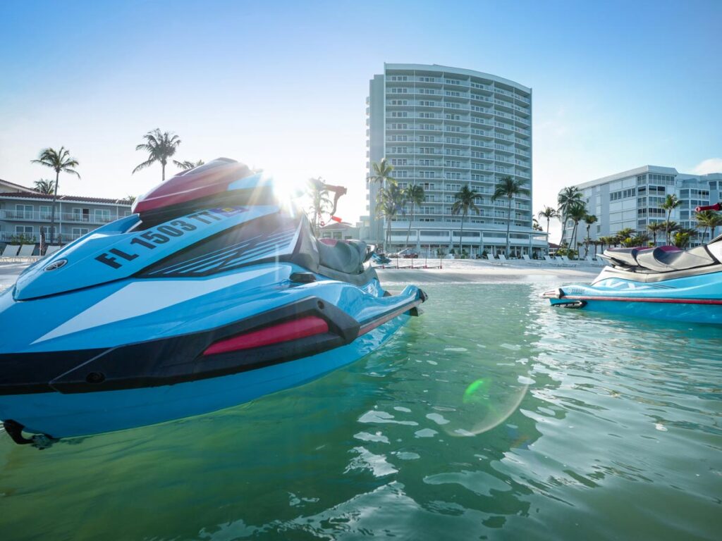 Jet Skis In The Ocean